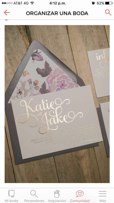 Invitaciones de boda.. mis opciones - 3