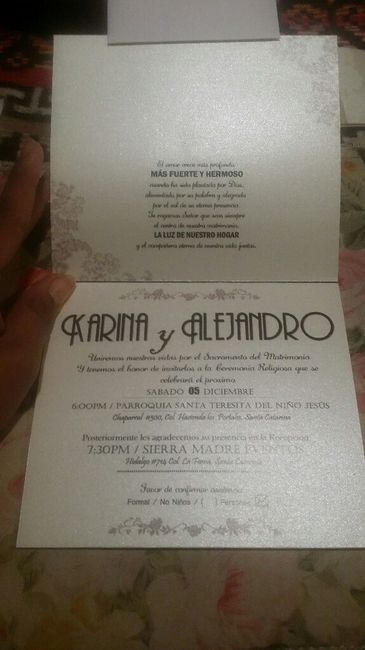 Mis invitaciones hechas por nosotros con mucho amor - 2