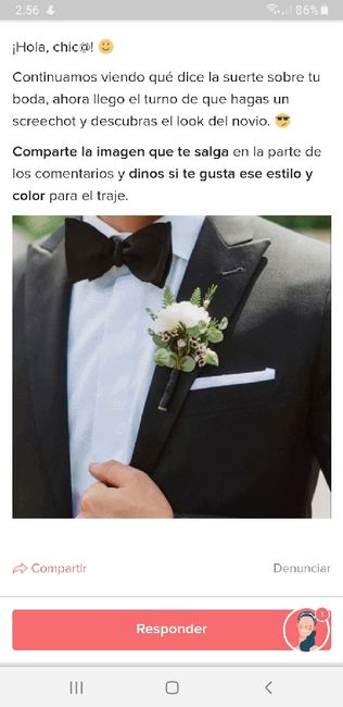 Haz screenshot y descubre el look de novio 8