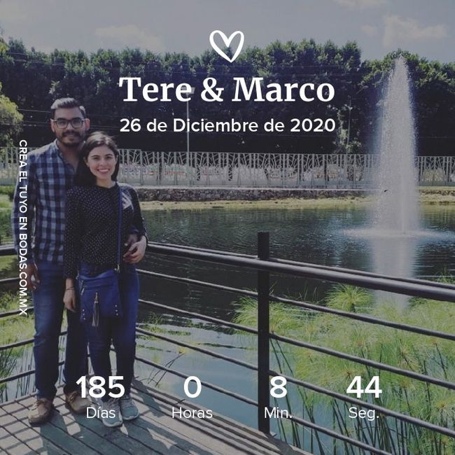 ¡A dos dígitos de nuestra boda! - 1