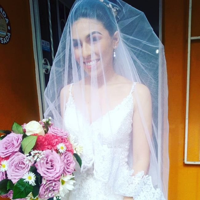 Velo que cubre el rostro... si, no? Porque? - 1