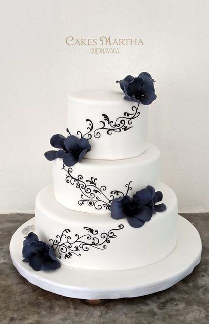 Pasteles con color azul 🌈 2