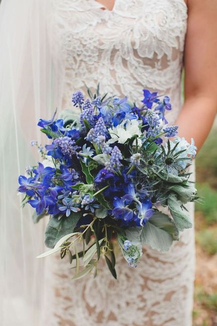 Flores en azul 🌈 2