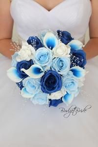 Flores en azul 🌈 4