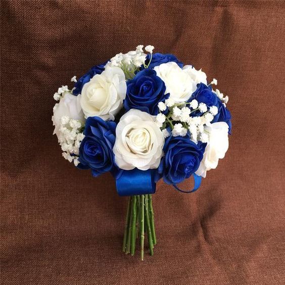 Flores en azul 🌈 8