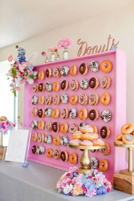 Pared de donas 🌺 2