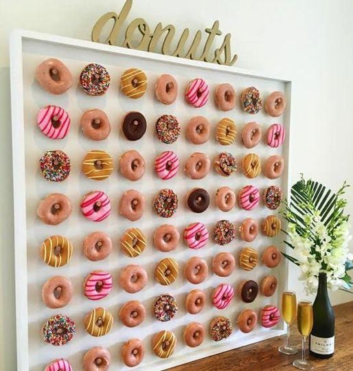 Pared de donas 🌺 3