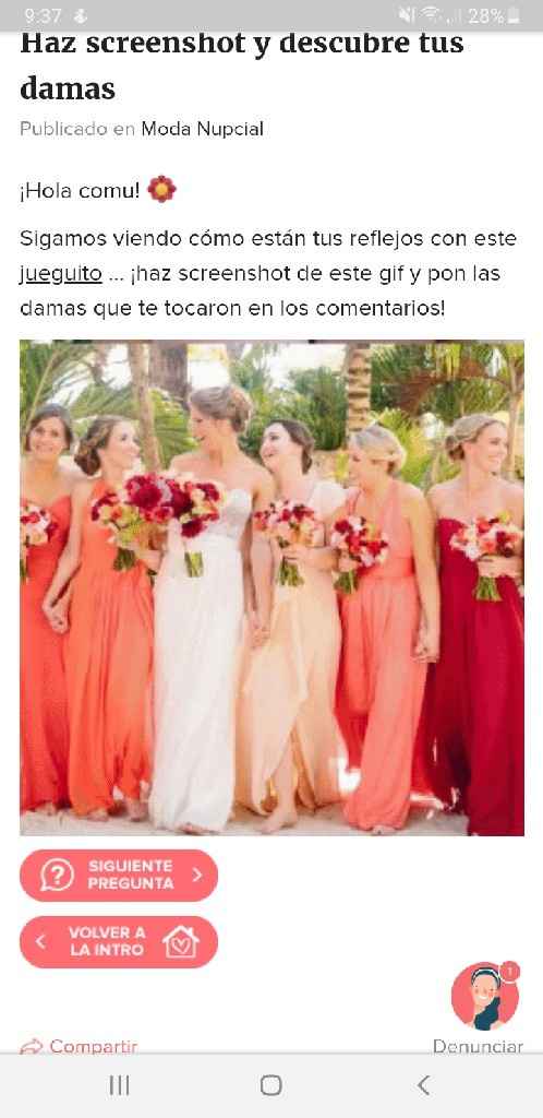 Haz screenshot y descubre tus damas - 1
