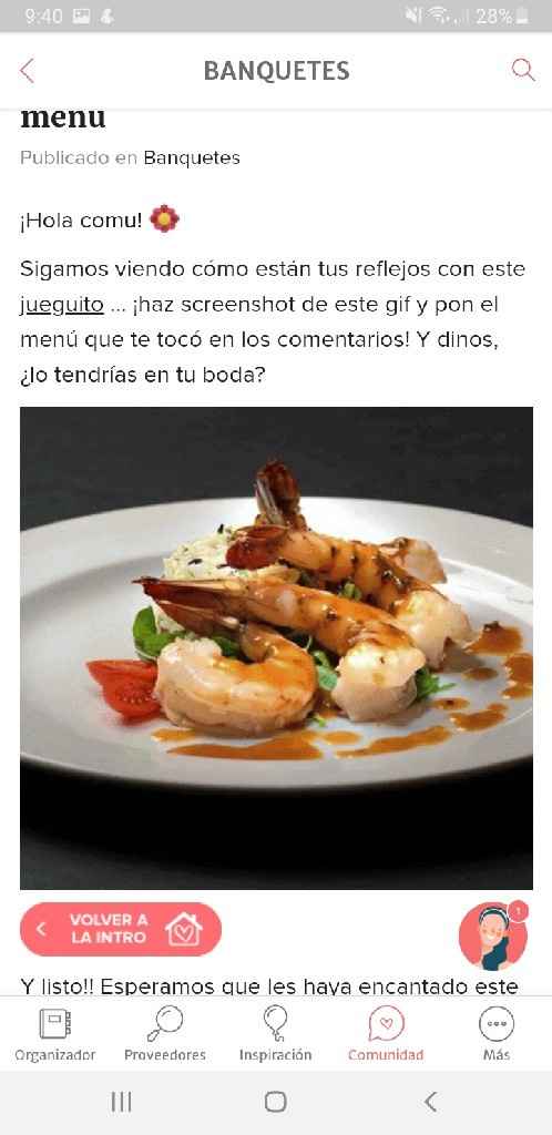 Haz screenshot y descubre tu menu - 1