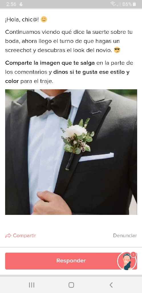 Haz screenshot y descubre el look de novio - 1