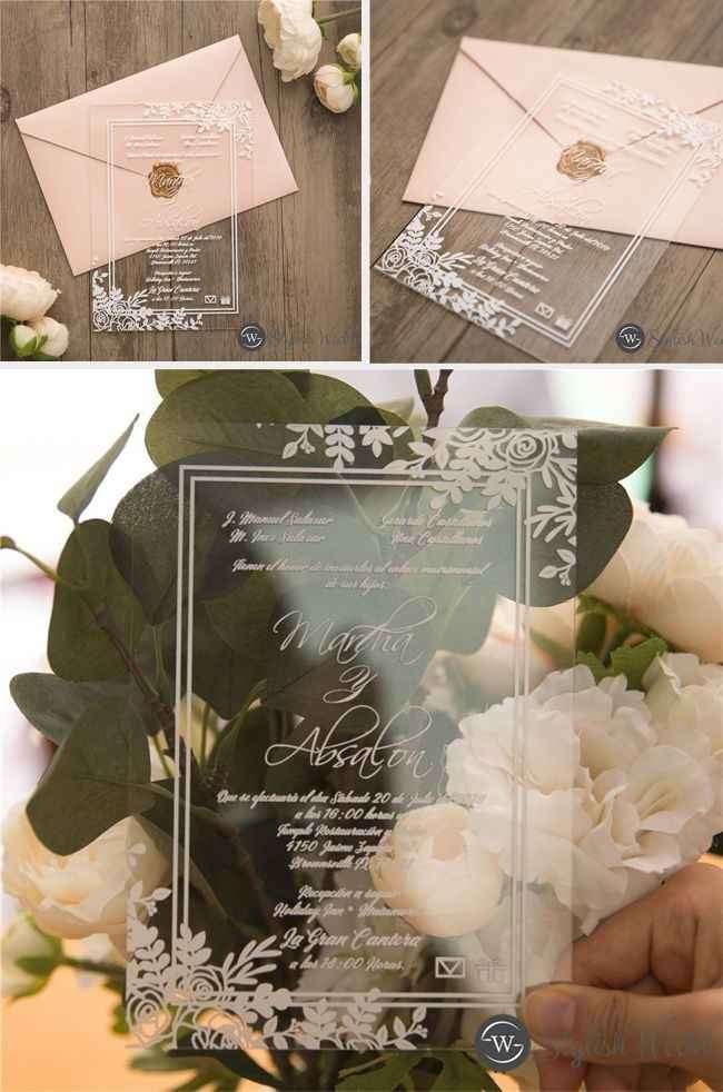 Ideas para invitaciones 💖 - 3