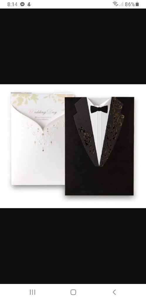 Sobres para invitaciones - 1