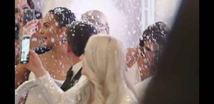 Efecto de nieve en la boda ❄ - 3