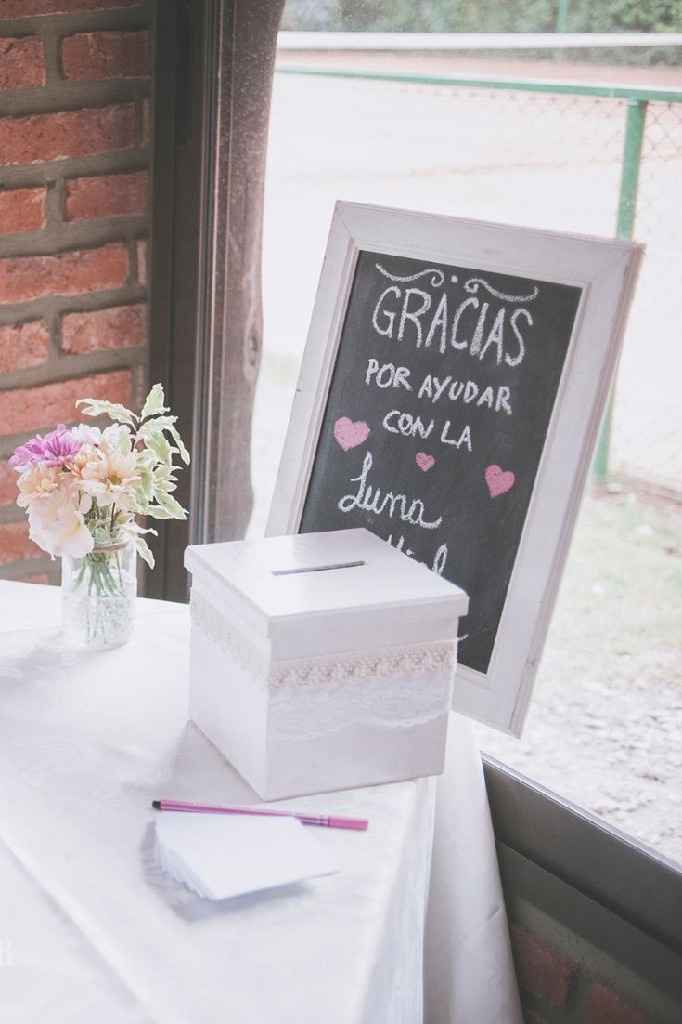 Recolecta de dinero en boda - 1