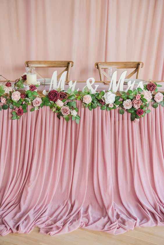 Mesas de novios para el mes rosa 🎗️ - 1