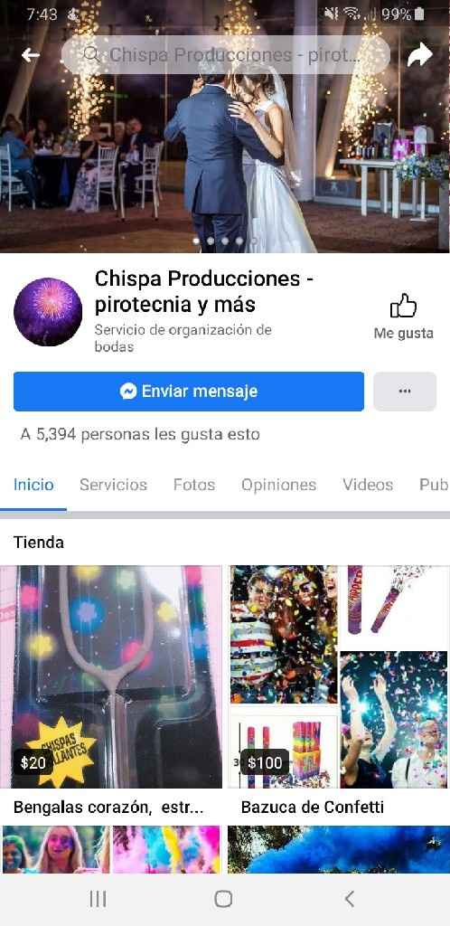 Chisperos y bengalas - 1