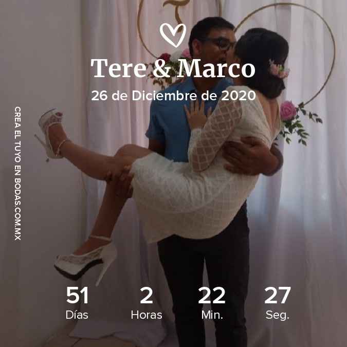 a 15 días de la boda - 1