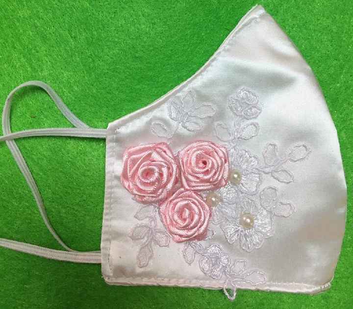 Cubrebocas para el día b 😷👰🏻 - 1