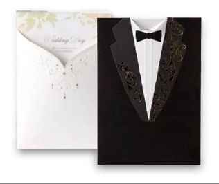 Invitaciones novio y novia - 1