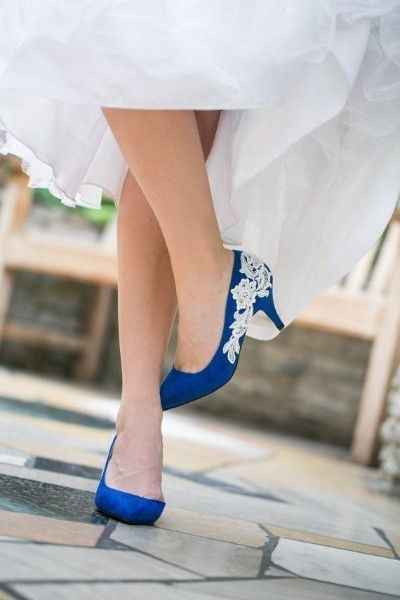 Zapatillas en color azul 🌈 - 1