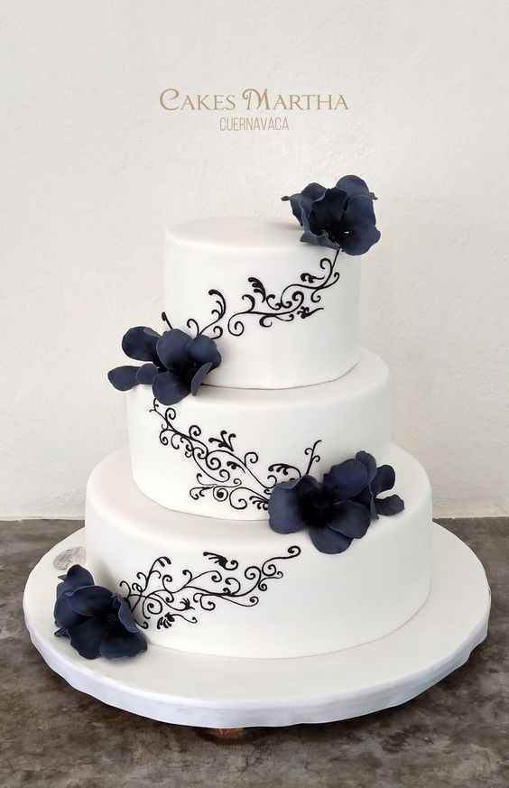 Pasteles con color azul 🌈 - 2