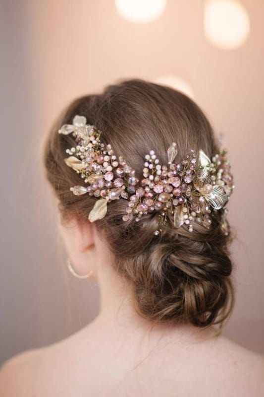 Tocados y tiaras en rosa - 1