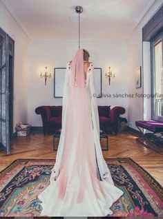 Velos de novia en rosa - 3