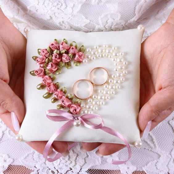 Porta anillos en rosa 🌷🌸 - 1