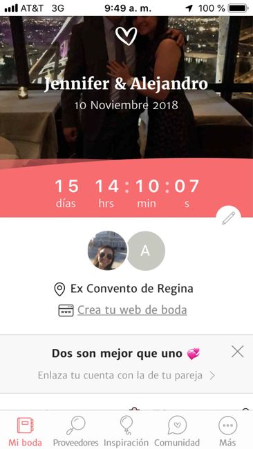 ¿Cuánto falta para su gran día? - 1