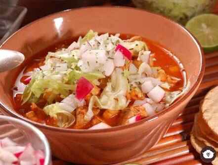 “mi platillo máster Chef” “longaniza en salsa verde y pozole” - 1
