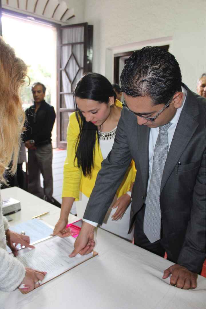 Boda al civil - 1