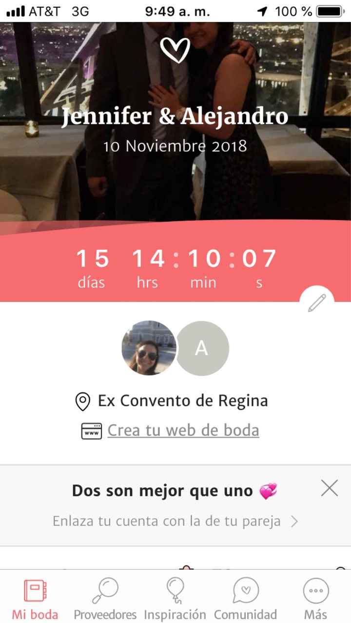 ¿Cuánto falta para su gran día? - 1