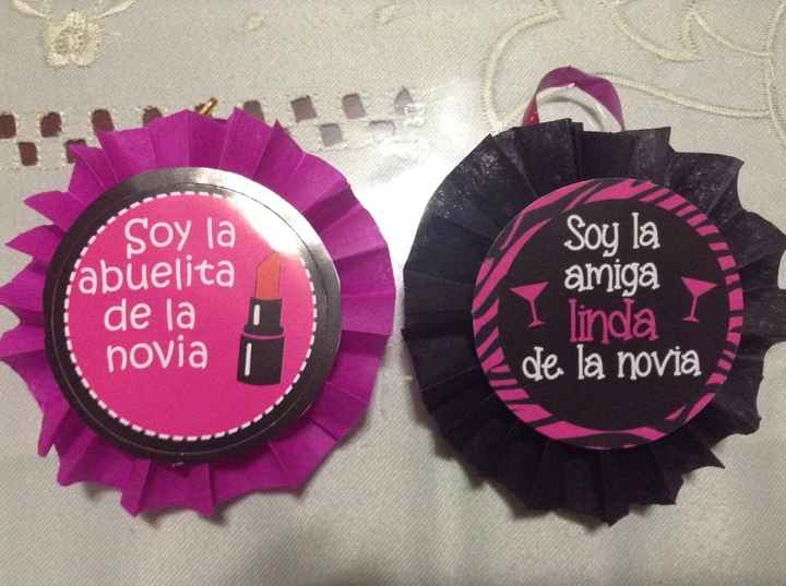 Mi despedida: los distintivos - 3