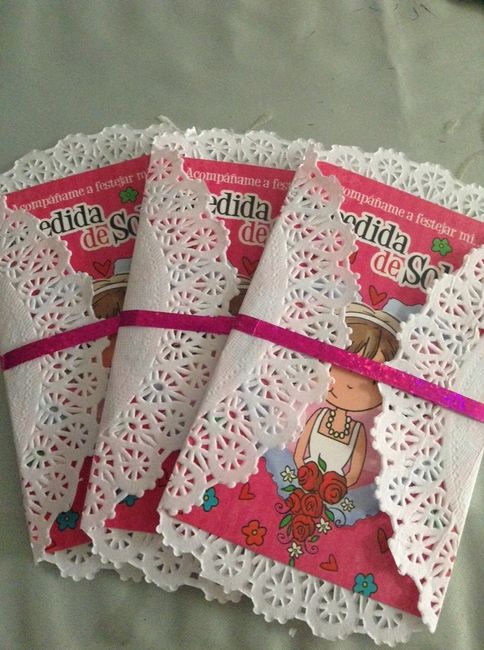 Mi despedida: las invitaciones - 2