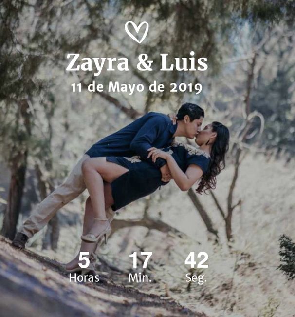 a horas de casarme - 1