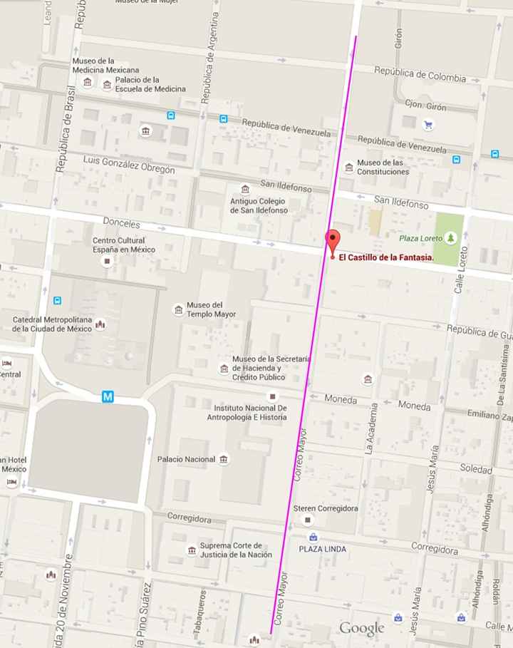 Cale del carmen  y el castillo de la fantasia