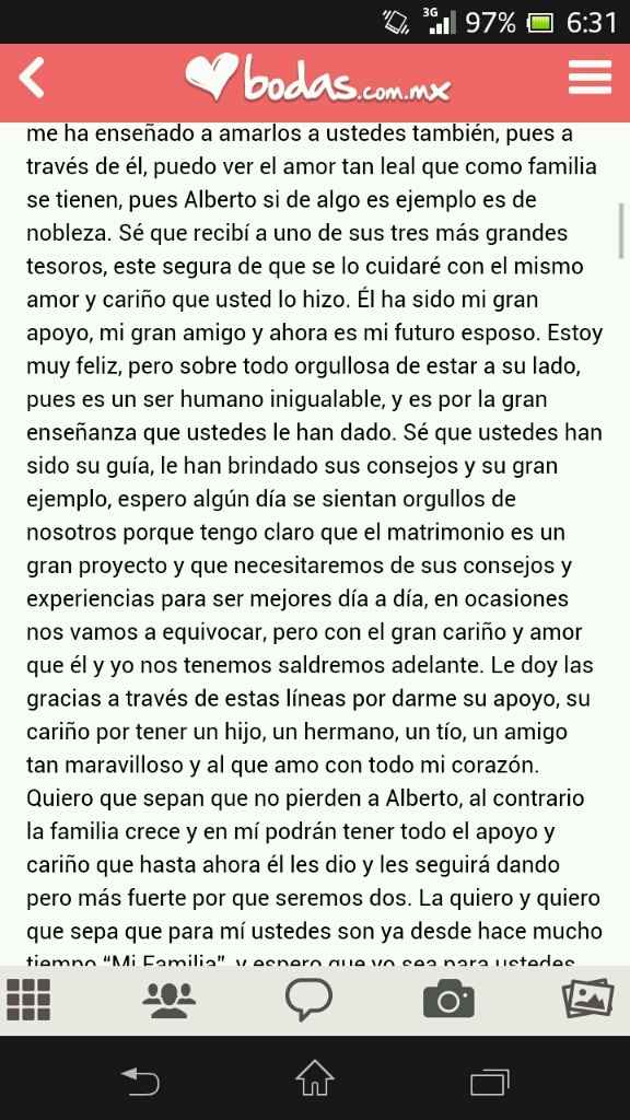 Debate carta a mi suegra ! - 2