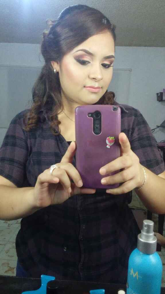  Mi prueba de Maquillaje!!! - 1