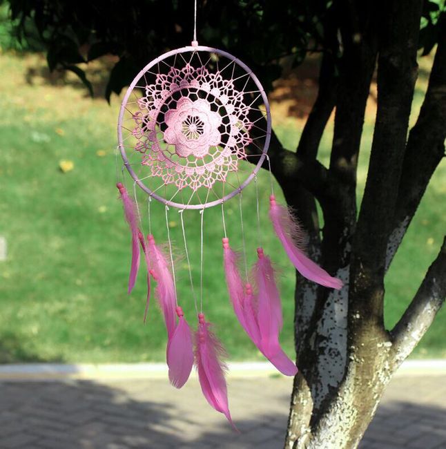 Decoraciones rosas en los árboles 💓🌳 - 7