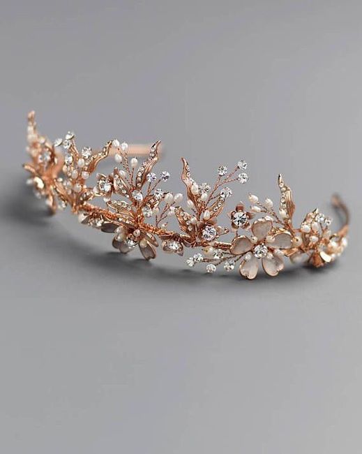 Tiaras en oro rosa - 2