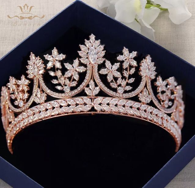 Tiaras en oro rosa - 5