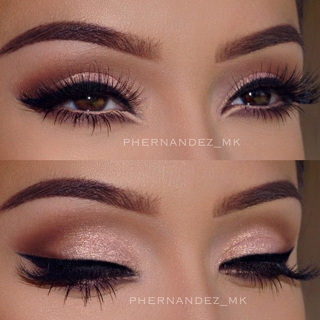 Maquillaje en oro rosa para bodas de oro Maquillaje en oro rosa