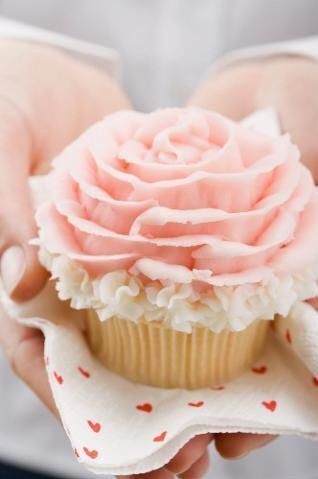 Cupcakes rosas para tu boda - 3
