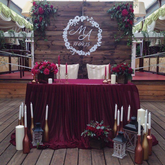 Ideas para decoración de la.mesa principal 1