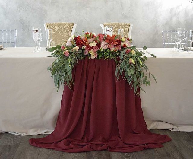 Ideas para decoración de la.mesa principal 11