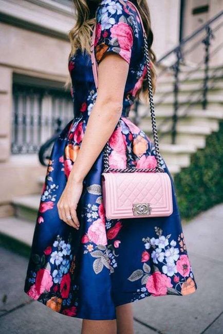 Vestido azul para boda civil o despedida 2