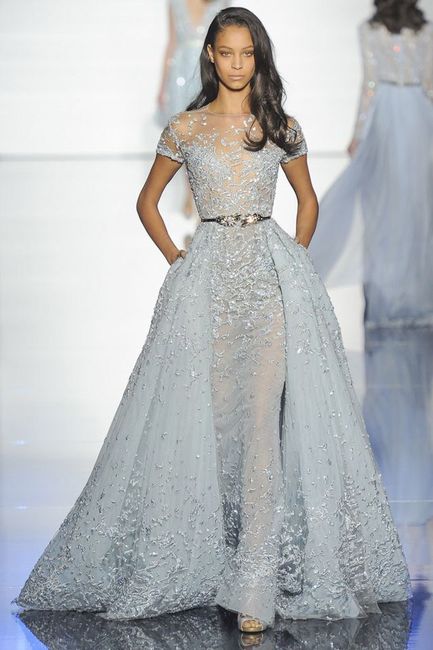 Vestido de novia azul 💙 - 12