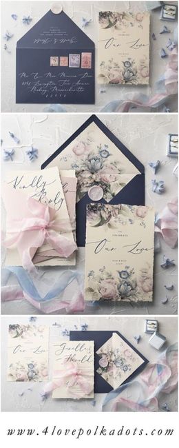 Invitaciones azules - 8