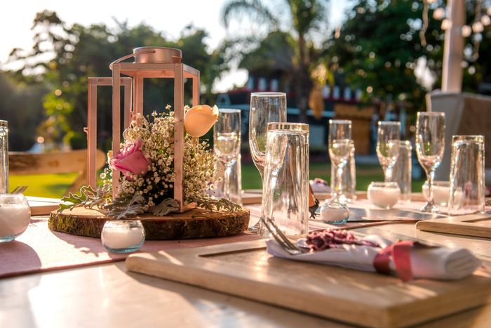 Centros de mesa en Bronce - 1