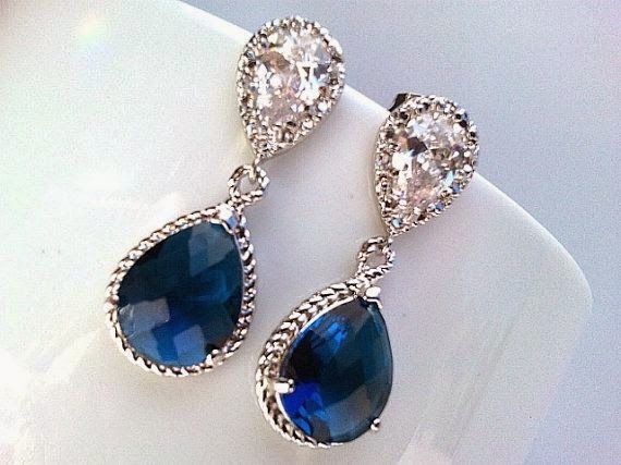 Aretes azules en tu boda - 6